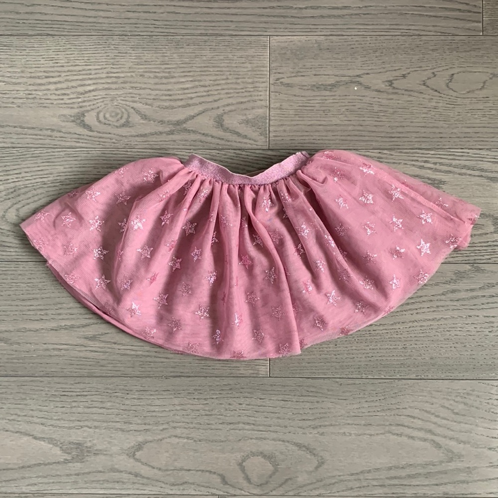 4/$12 👧🏻 H&M girls tulle skirt pink size US 2-3Y
